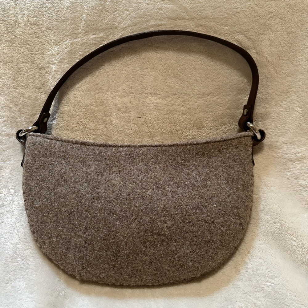 Banana Republic Bojo Felted Wool Shoulder Bag